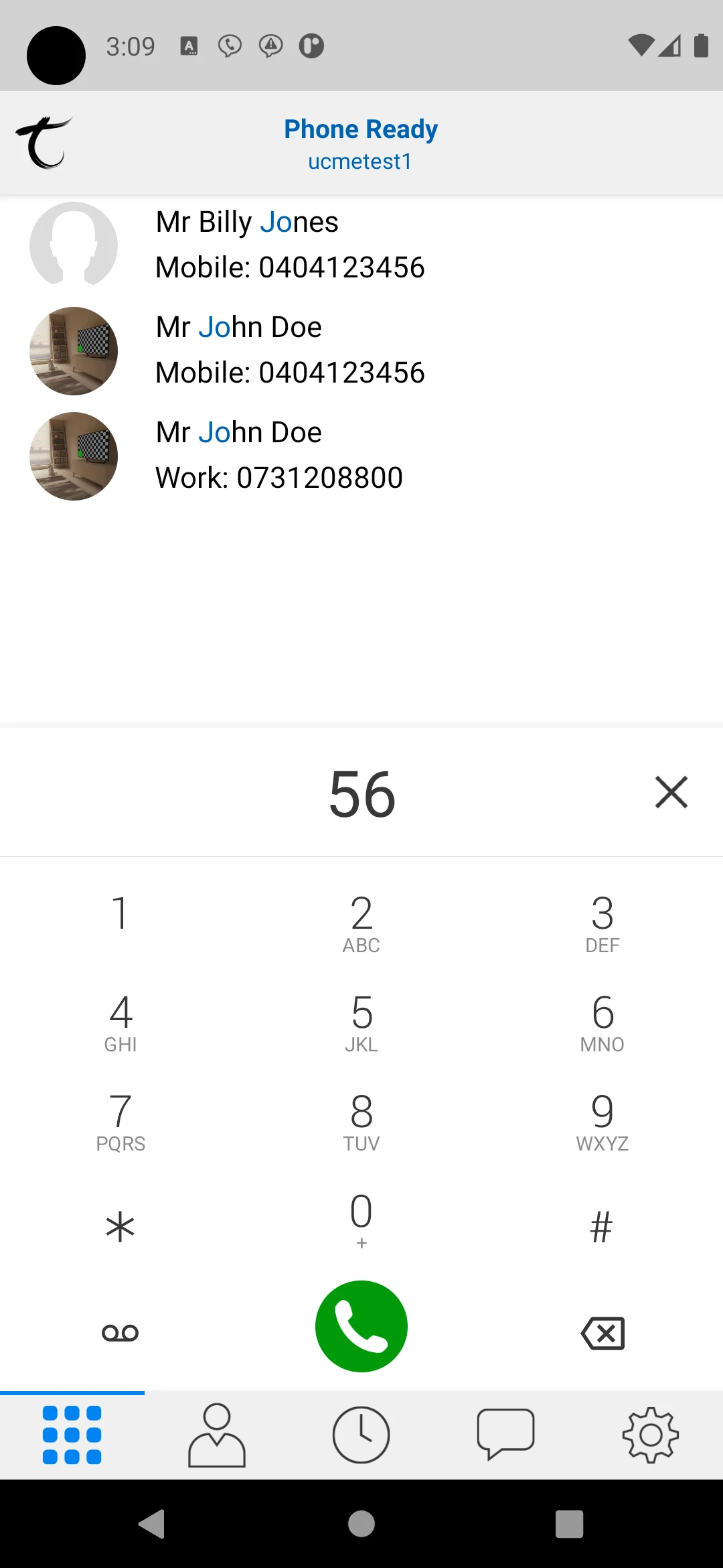 UCme Softphone by Telair screenshot